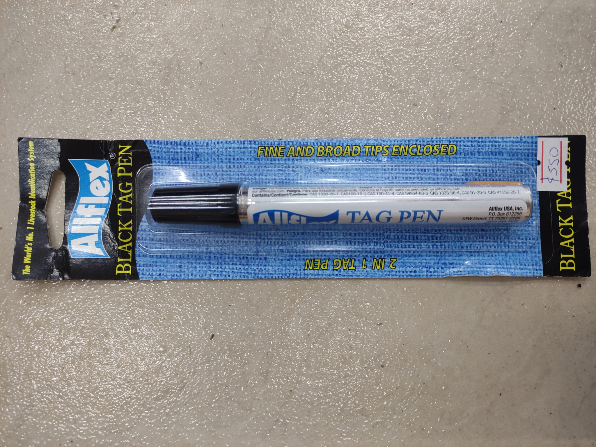 MARCADOR ALLFLEX PARA CARAVANAS