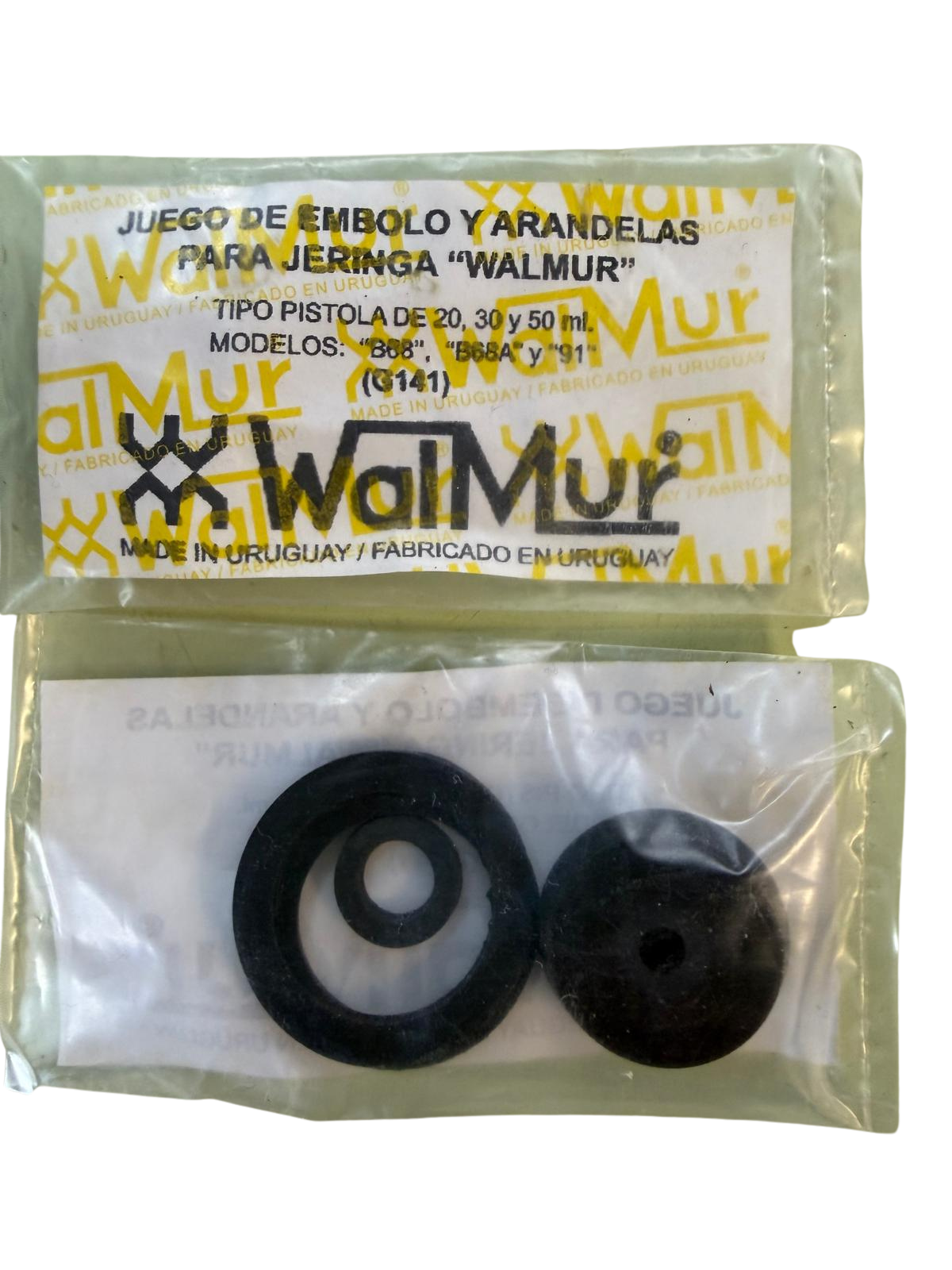 REPUESTO JUEGO GOMAS JERINGA WALMUR
