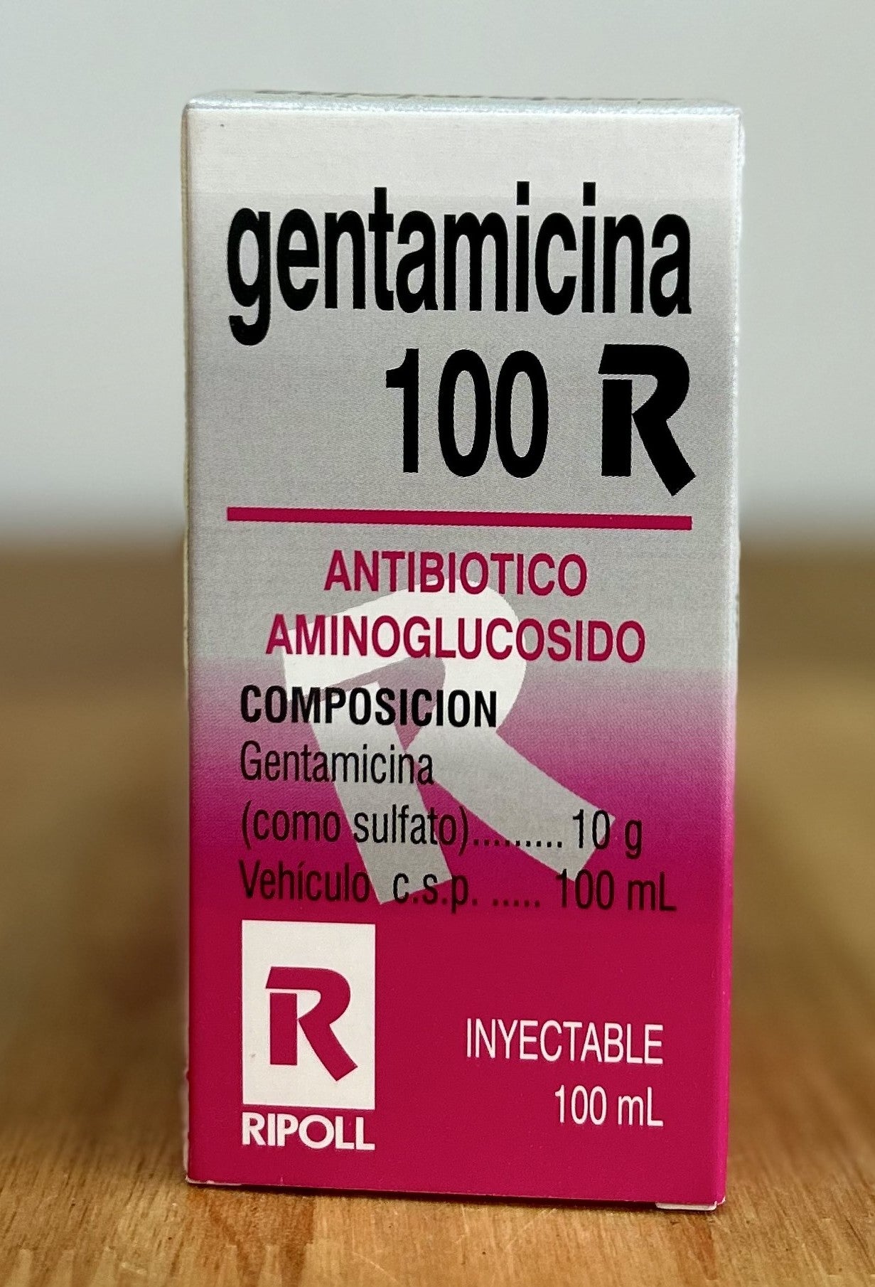 GENTAMICINA INY 100 ML